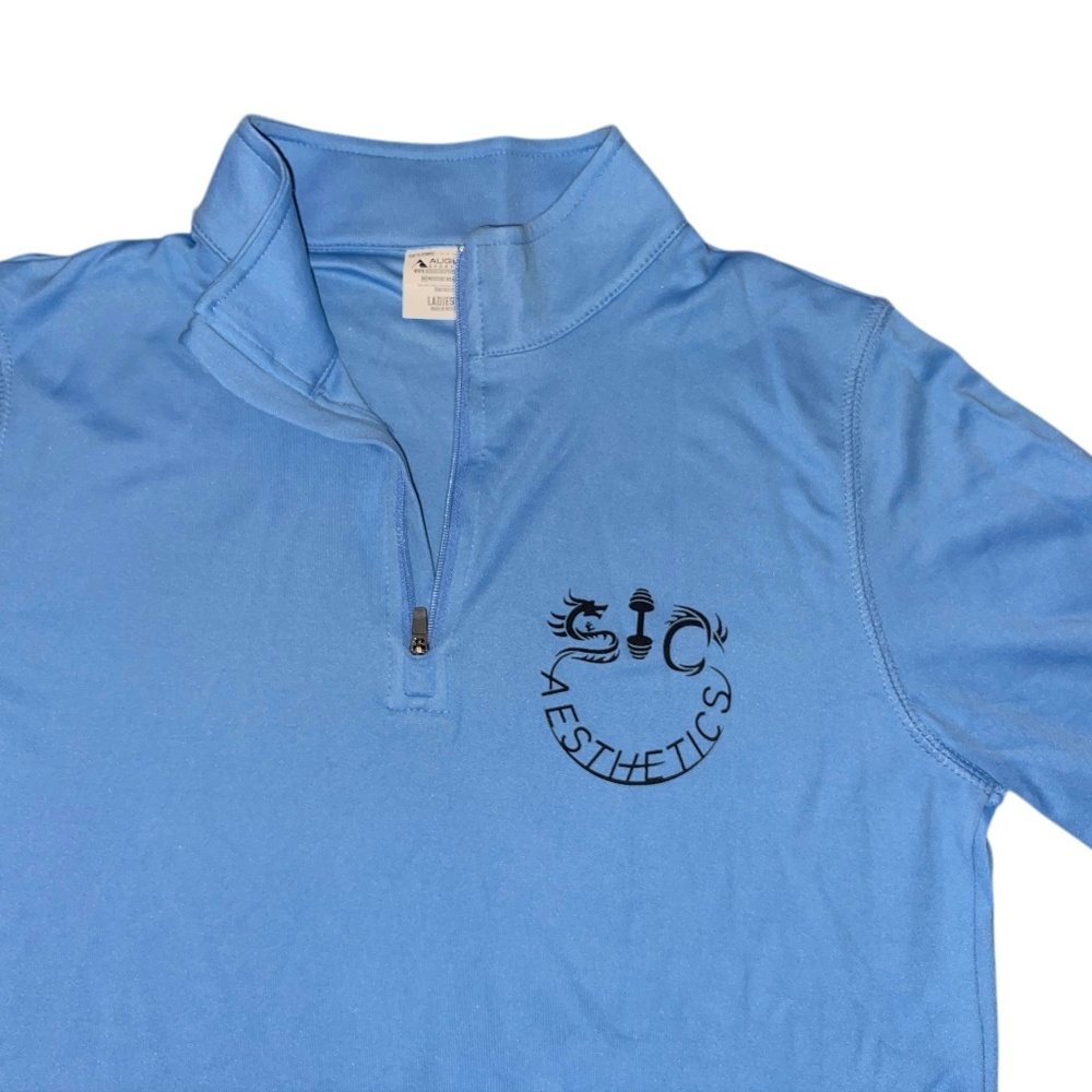 SIC Aesthetics 1/4 Zip Long Sleeve Pullover (See Size & Color Variations) NWT - Picture 3 of 4